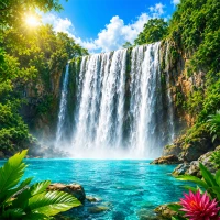 Live Waterfall Wallpapers, 4K
