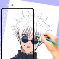 AR Drawing: Anime Sketch Trace
