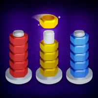 Nuts & Bolt: Color Sort