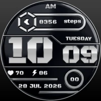 MJ069 Digital Watch Face