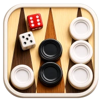 Backgammon Classic Board Game