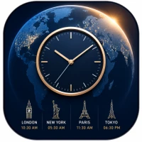 World Clock: Time Widget