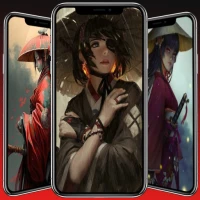 Samurai Girl Wallpaper