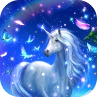 Unicorn Live Wallpaper Glitter
