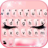 Rose Gold Eyelashes Theme