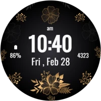 Realistic Luxury Flowers Watch