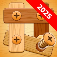 Screw Puzzle: Wood Nuts