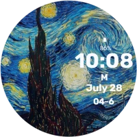 Starry Night Watch Face