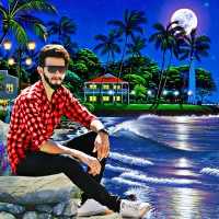 Night photo editor and frames