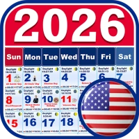 US Calendar 2026