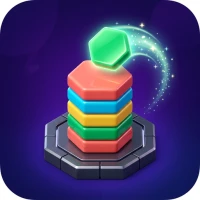 Hexa Sort: Color Stack Puzzle