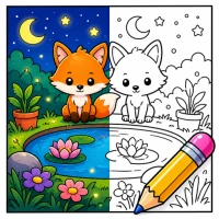Cozy Coloring Book for Kids