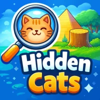 Hidden Cats Seek & Find Puzzle