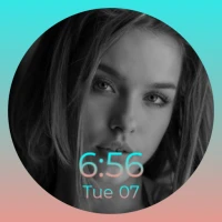 My Photo Watch Face: Thin