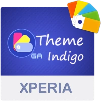COLOR™ XPERIA Theme | Indigo