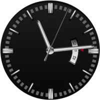 Minimal Dark Watch Face