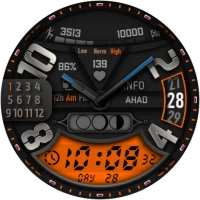 Hybrid Hardless Watch face