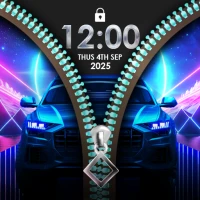 Zipper Lock Screen - Zip Style