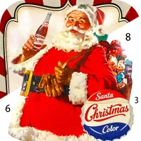 Christmas Santa Coloring Book