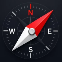 Digital Compass: GPS & Map