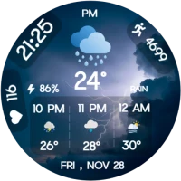 Hourly Weather for Wear OS
